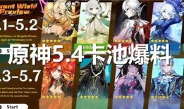 最新原神3.2卡池爆料,神秘新角色登场，元素之力再升级！